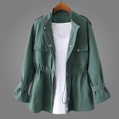 Tailored Button Front Overcoat Stylish For Women | Celeste