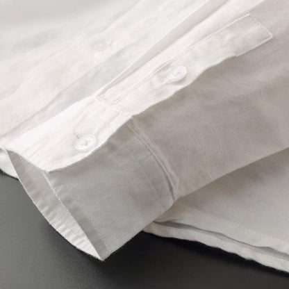 Lightweight Button-Up Hooded Shirt Classic For Men | Elion