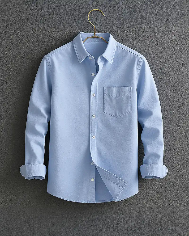 Classic Button Down Shirt Refined for Men | Rafael