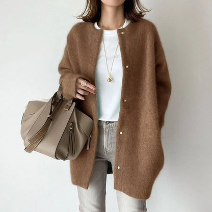 Elegant Button Front Jacket Stylish For Women | Mirela
