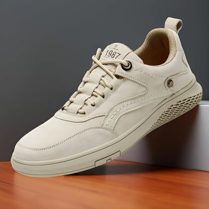 Textured Lace Up Sneakers Modern For Men | Ardent