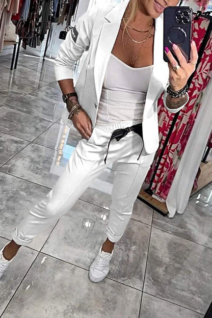 Elegant relaxed two-piece set for women | Fenna - 6