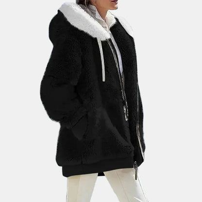 Classic everyday casual warm jacket for women | Vivienne -8