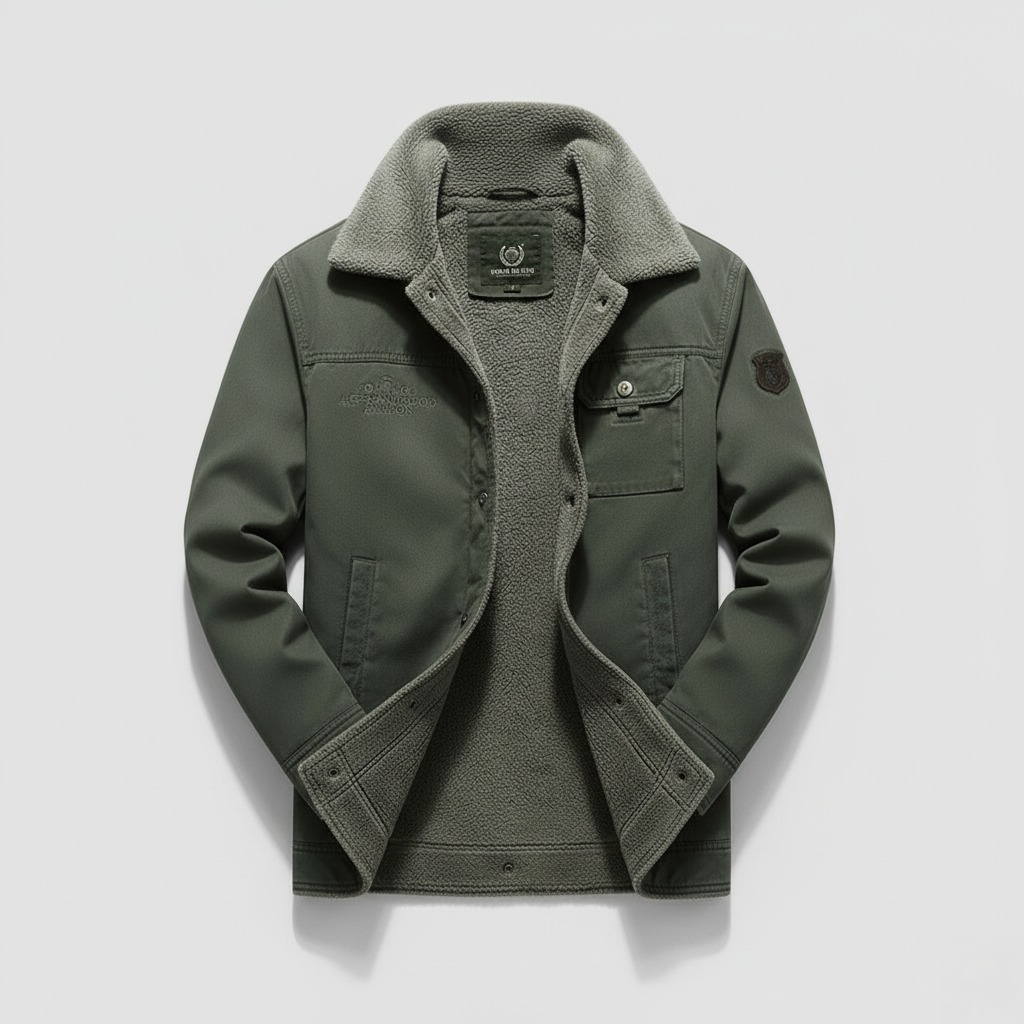 Utility Button Front Jacket Stylish for Men | Harrison