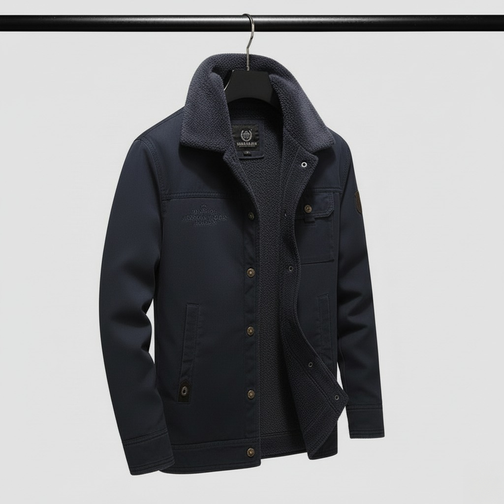 Utility Button Front Jacket Stylish for Men | Harrison