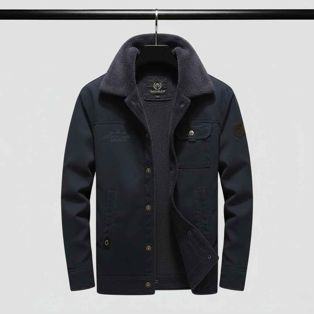 Utility Button Front Jacket Stylish for Men | Harrison