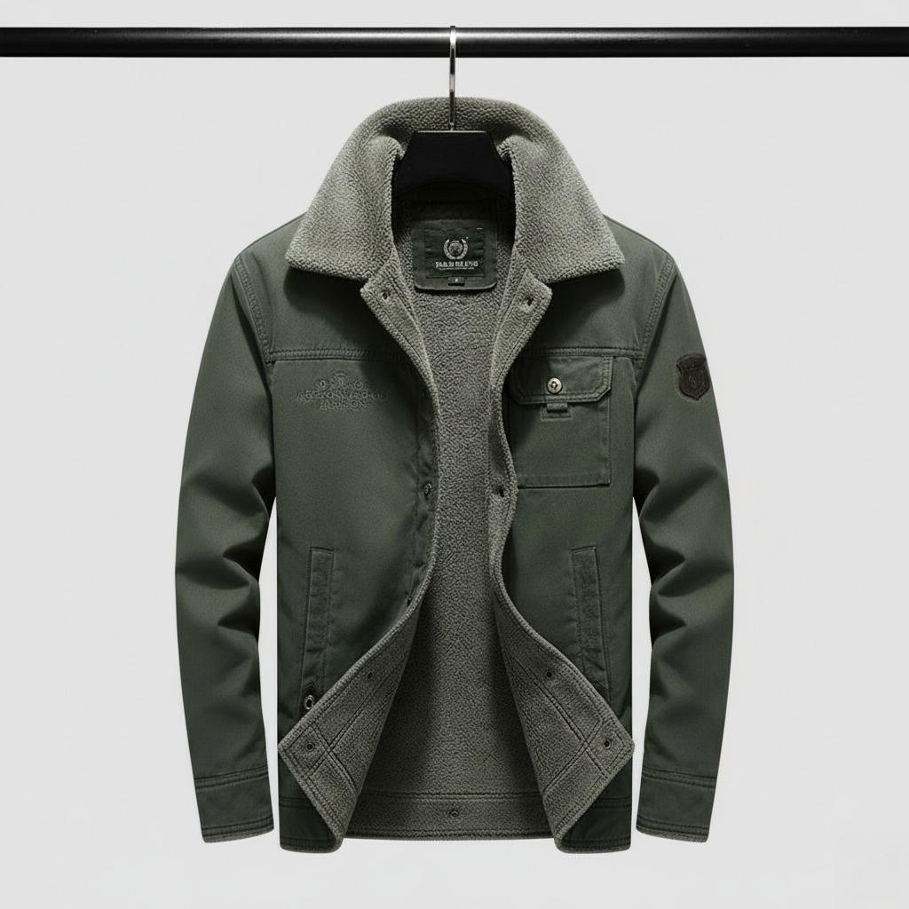 Utility Button Front Jacket Stylish for Men | Harrison