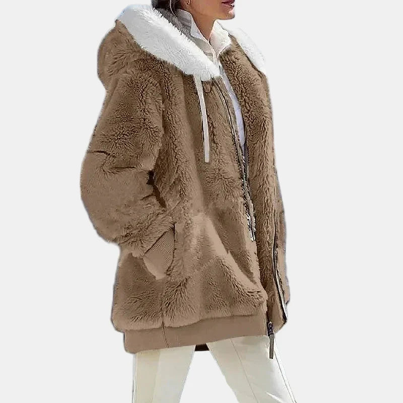 Classic everyday casual warm jacket for women | Vivienne -10