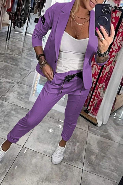 Elegant relaxed two-piece set for women | Fenna - 8