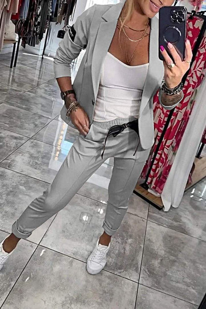 Elegant relaxed two-piece set for women | Fenna - 5