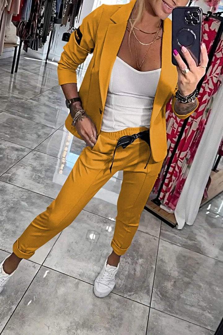 Elegant relaxed two-piece set for women | Fenna - 7