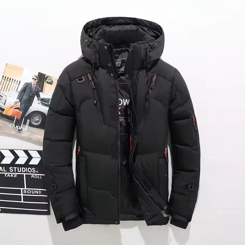 Warm insulated waterproof winter jacket for men - 2