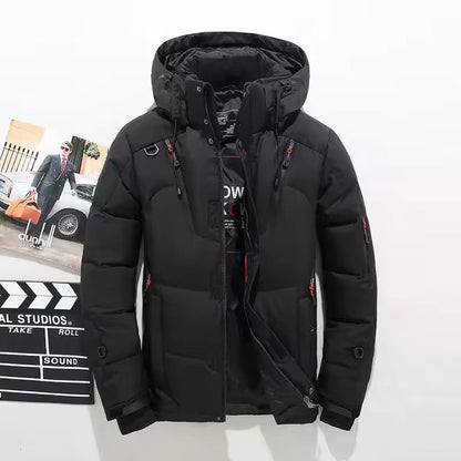 Warm insulated waterproof winter jacket for men - 2
