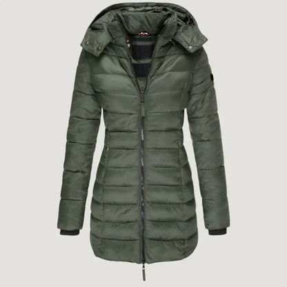 Classic warm everyday casual winter jacket for women | Noelle -2