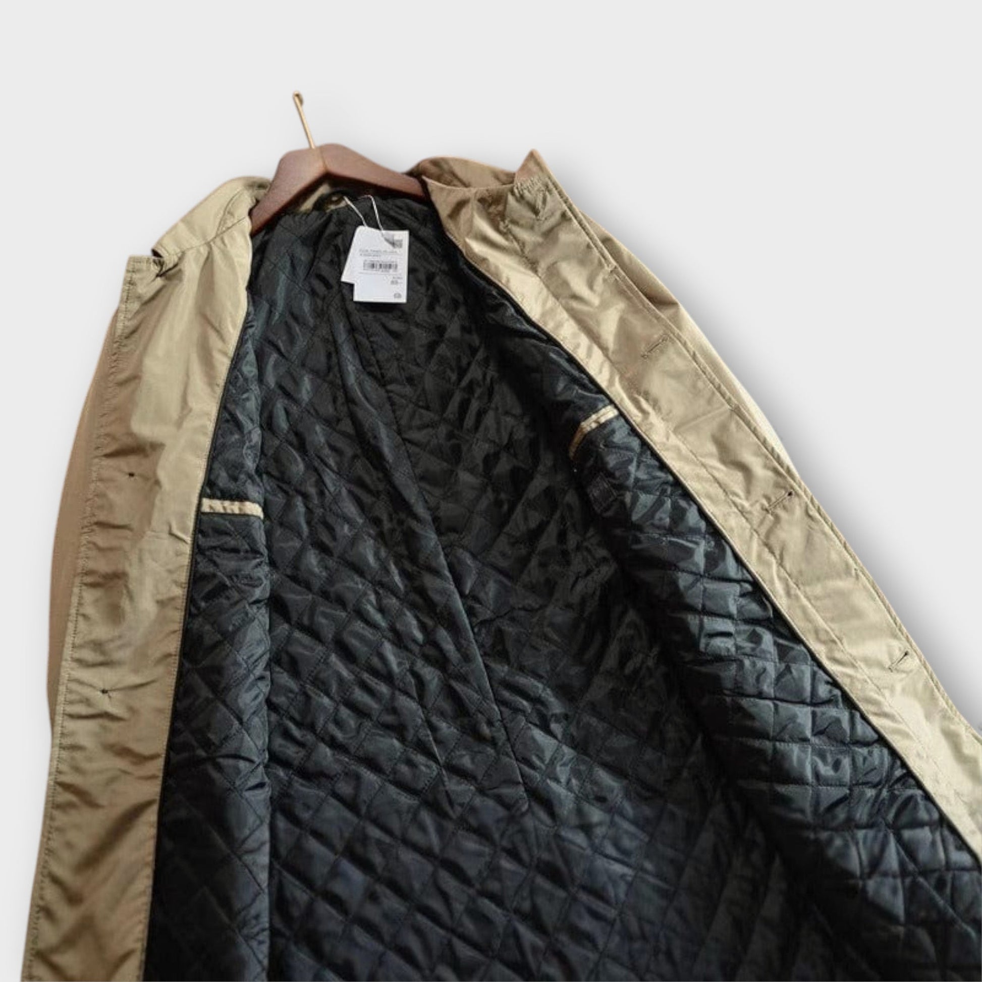 Elegant double-breasted wool coat for men | Arlis -5