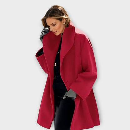 Tailored Longline Coat Stylish for Women | Vivienne
