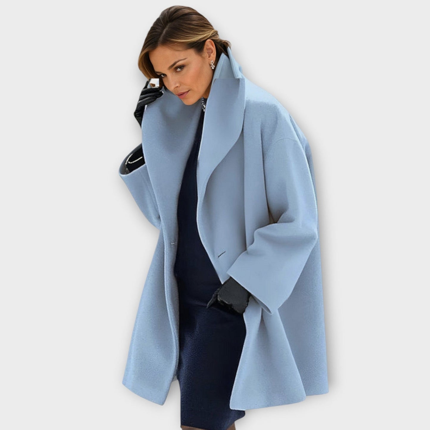 Tailored Longline Coat Stylish for Women | Vivienne