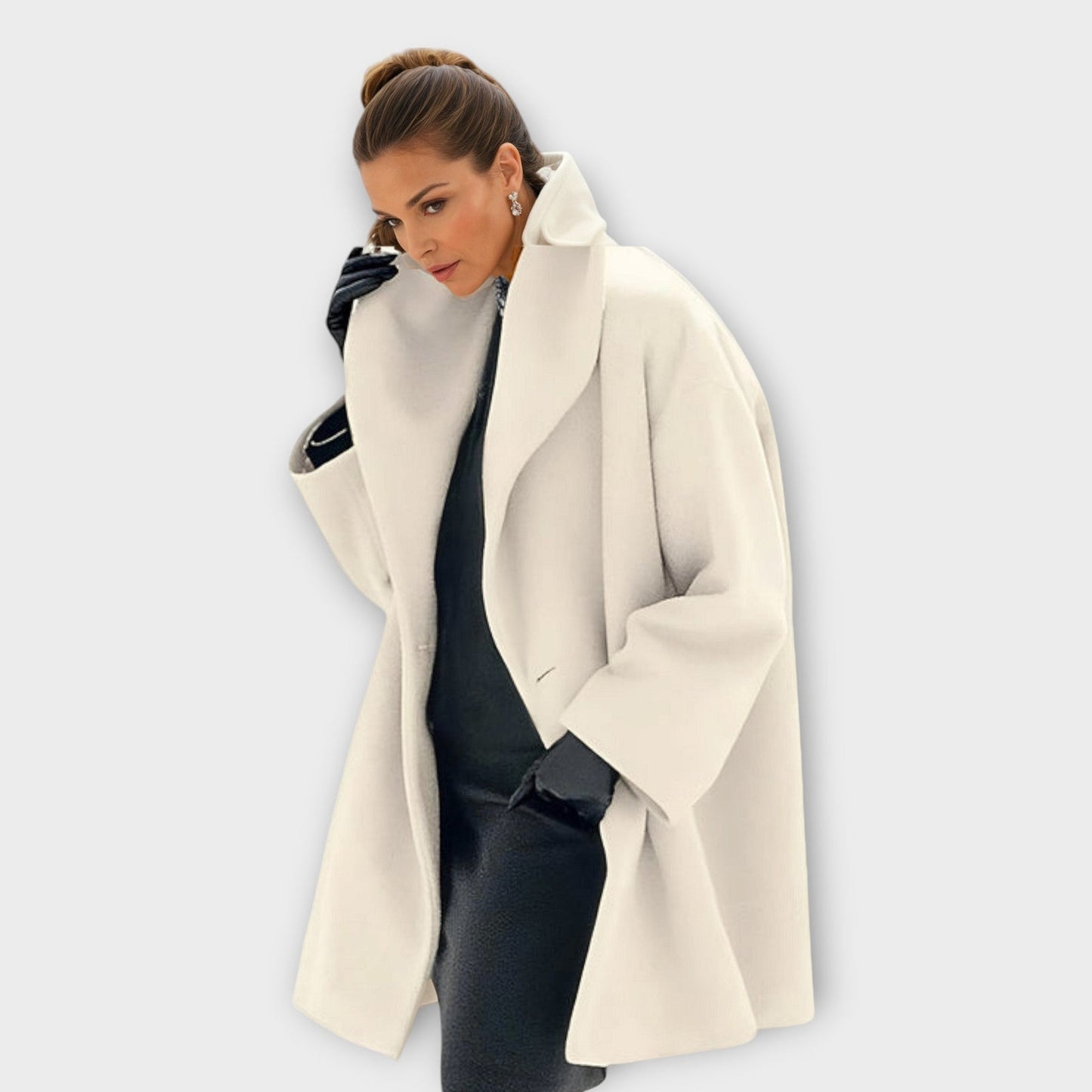 Tailored Longline Coat Stylish for Women | Vivienne