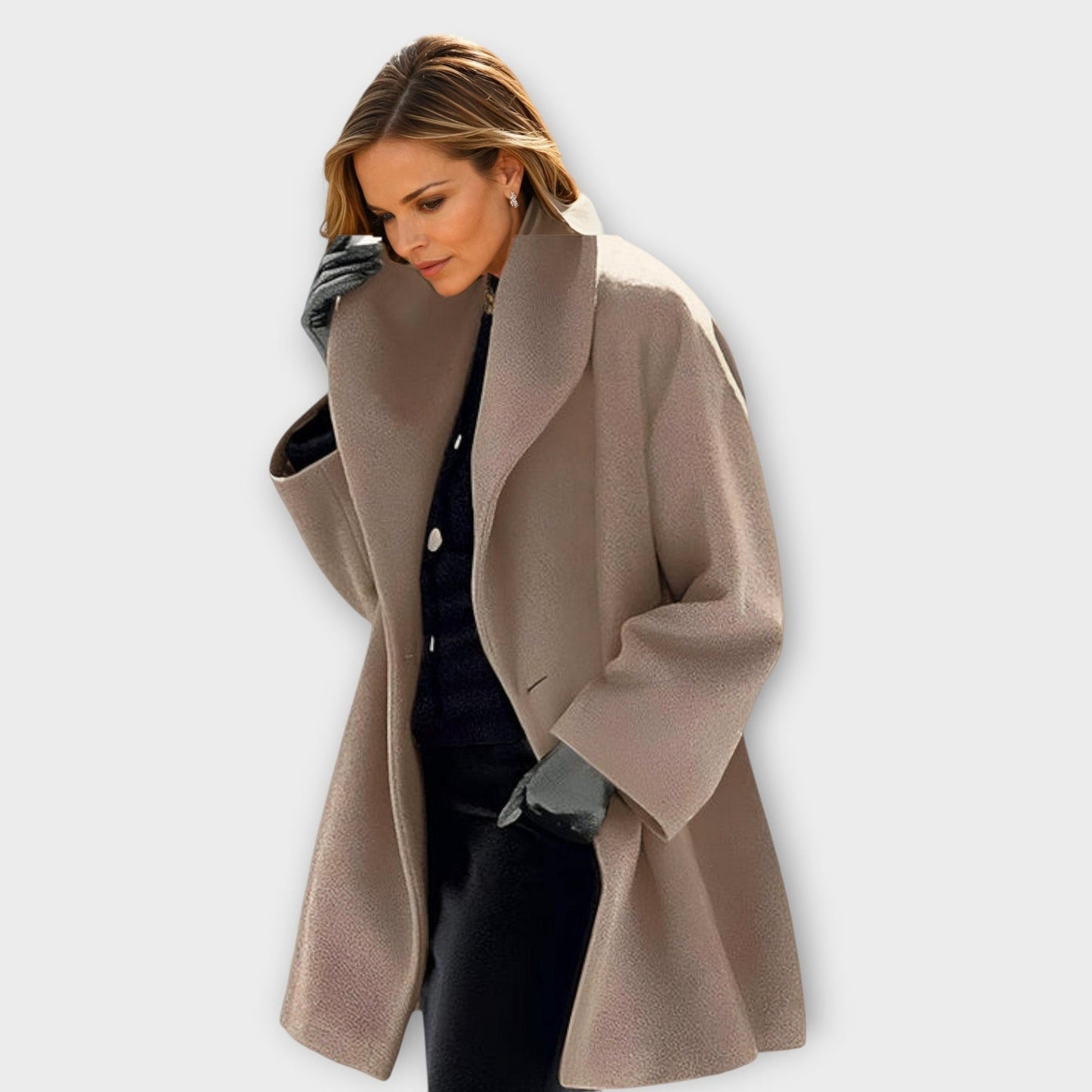Tailored Longline Coat Stylish for Women | Vivienne