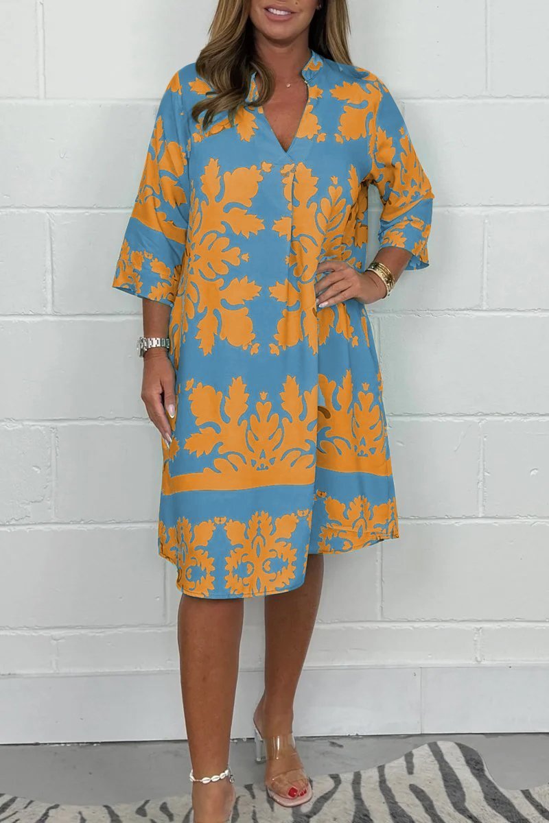 Radiant everyday spring summer casual dress for women | Celeste -7