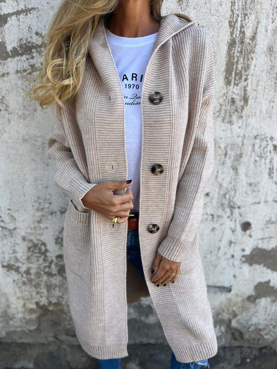 Chic Long Cardigan Cozy For Women | Mirevina