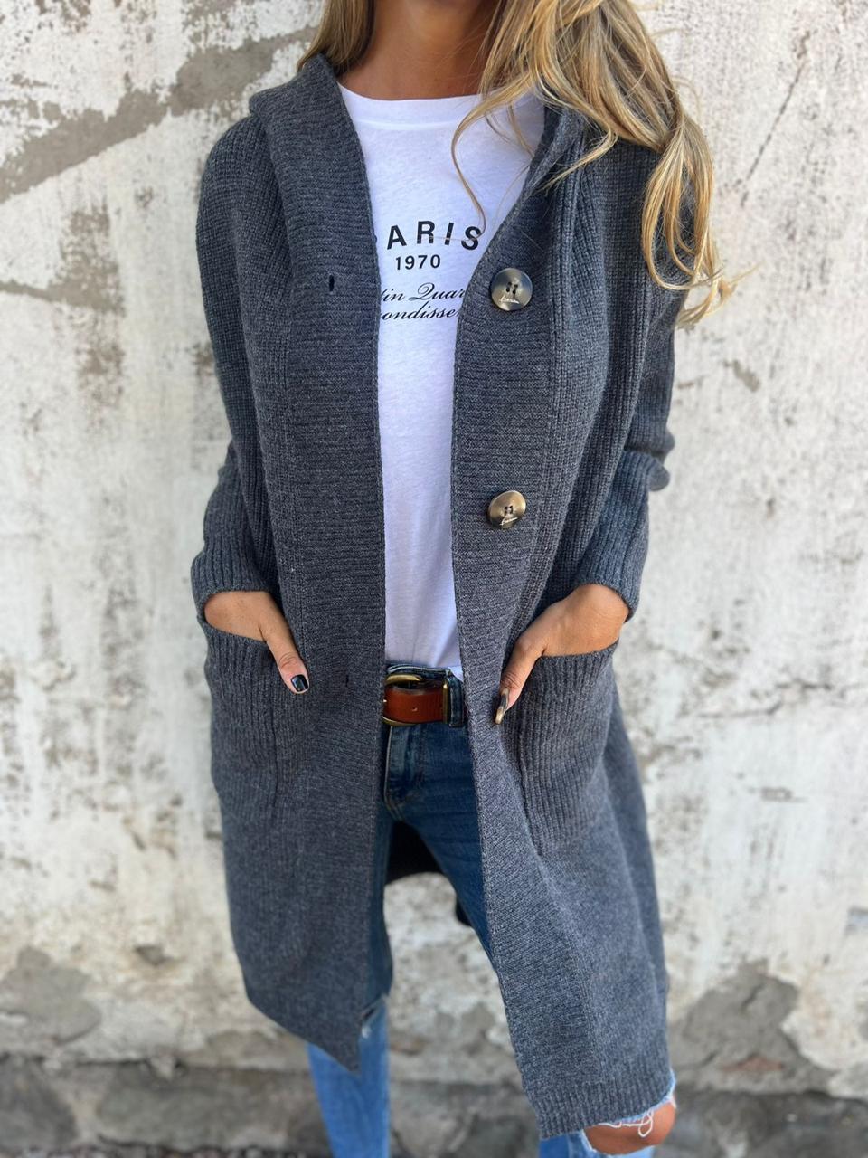 Chic Long Cardigan Cozy For Women | Mirevina