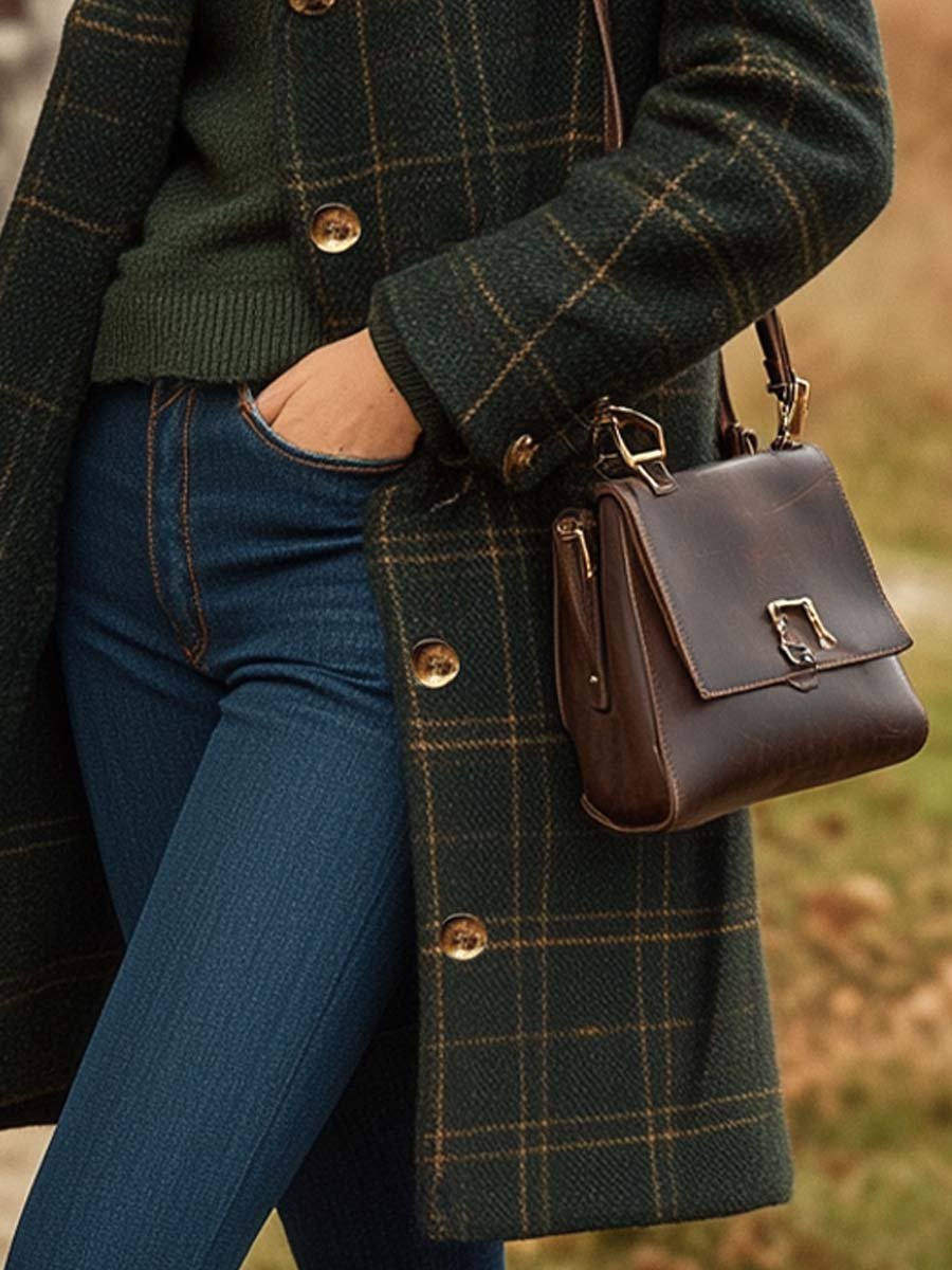 Elegant classic wool winter coat for women | Peyton - 4