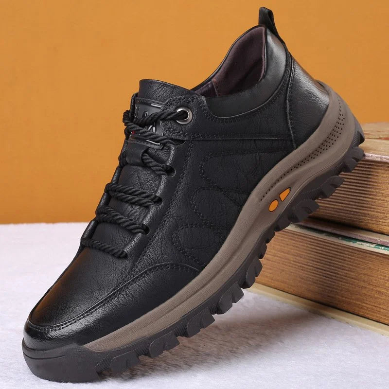 Ergonomic handmade leather everyday smart shoes for men | Matt -4