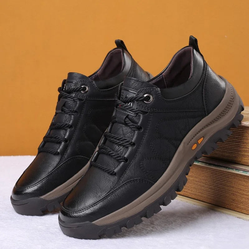 Ergonomic handmade leather everyday smart shoes for men | Matt -3