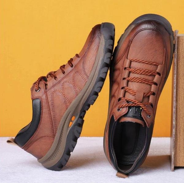 Ergonomic handmade leather everyday smart shoes for men | Matt -7