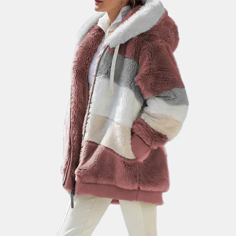 Classic everyday casual warm jacket for women | Vivienne -4