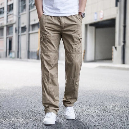 Relaxed fit everyday cargo trousers for men | Hampton - 7