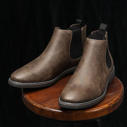 Classic leather chelsea boots for men | Ridgeway - 9