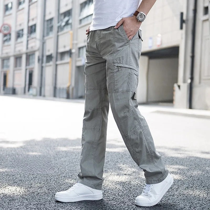 Relaxed fit everyday cargo trousers for men | Hampton - 12