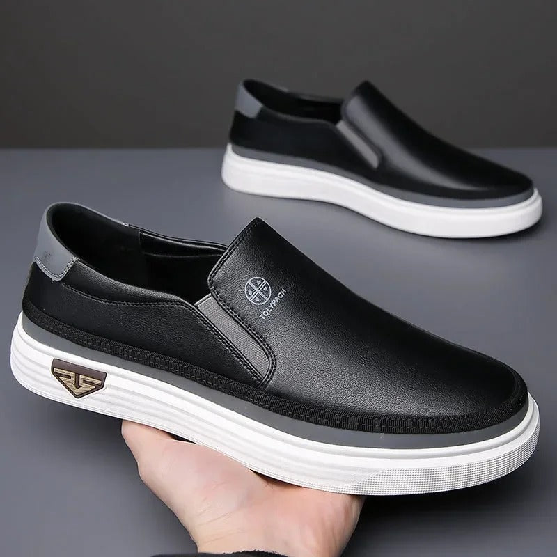 Classic smart slip-on loafers for women - 8
