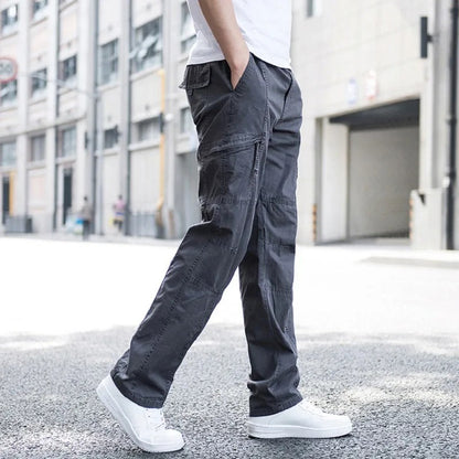 Relaxed fit everyday cargo trousers for men | Hampton - 10