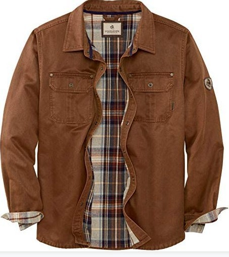Durable waxed trucker jacket for men - 1