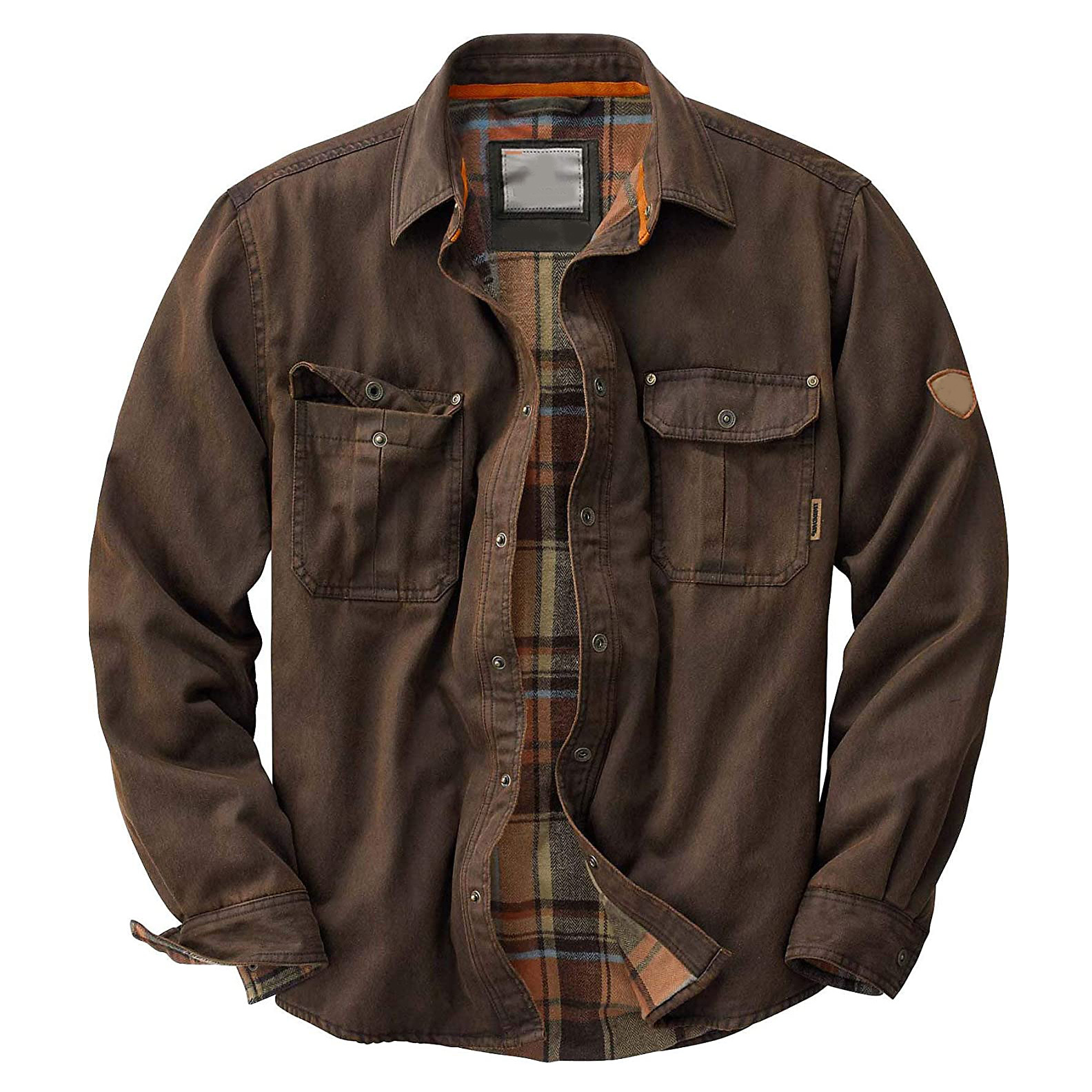 Durable waxed trucker jacket for men - 3