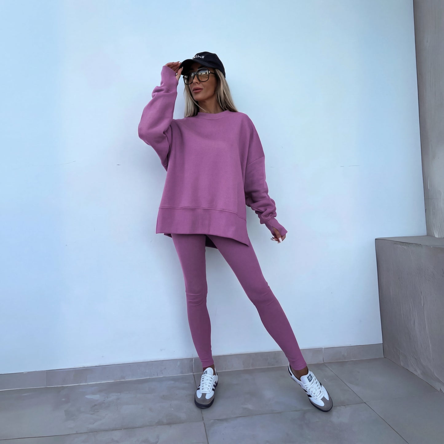Cosy everyday jogging co-ord set for women | YACHI - 3
