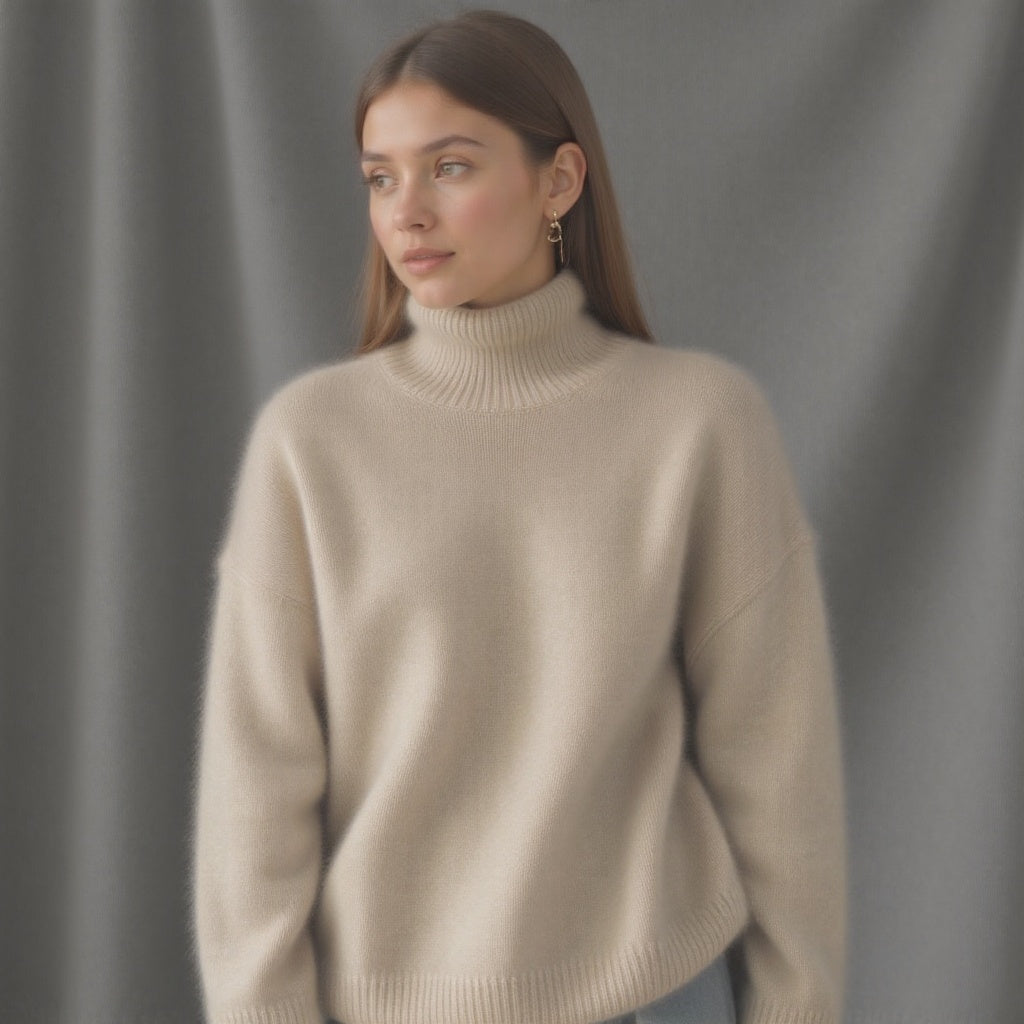 Cosy knit turtleneck sweater for men | Sydney - 4