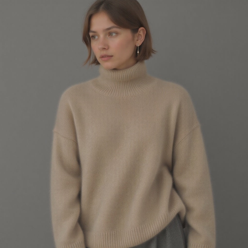 Cosy knit turtleneck sweater for men | Sydney - 3