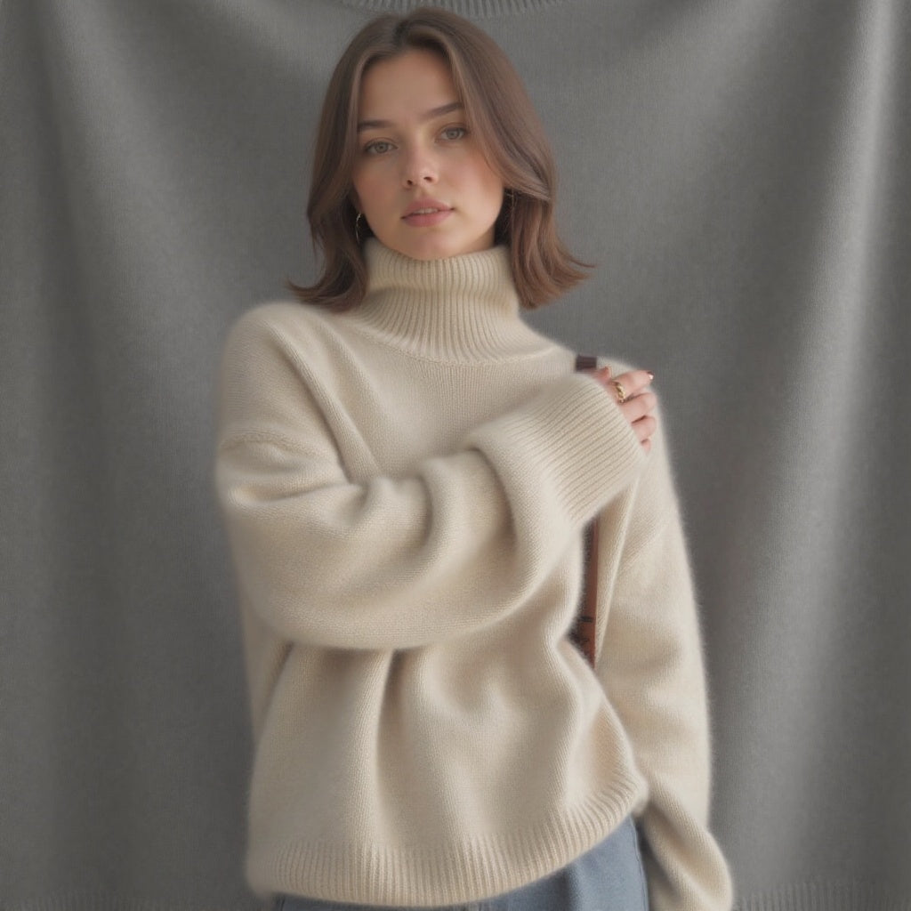 Cosy knit turtleneck sweater for men | Sydney - 10