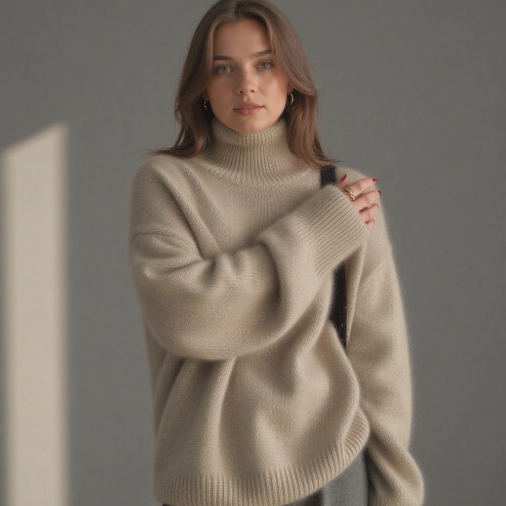 Cosy knit turtleneck sweater for men | Sydney - 7
