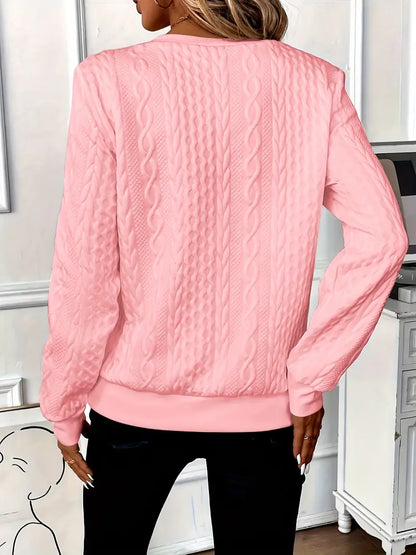 Half Zip Casual Sweater Cozy For Women | Lioraelle