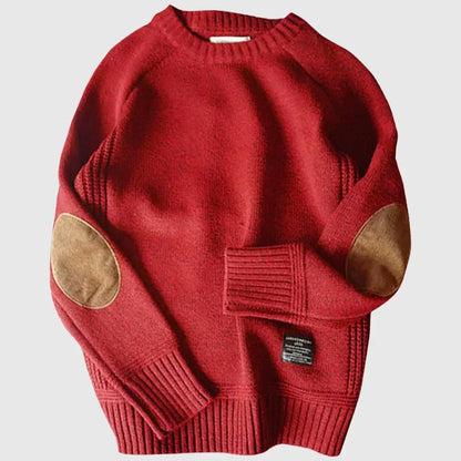 Alpine Inspired Knit Sweater Cozy For Men | Aldric