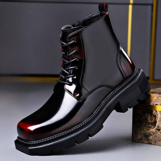 Genuine leather classic boots for men | Callister - 1