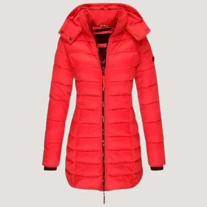 Classic warm everyday casual winter jacket for women | Noelle -7