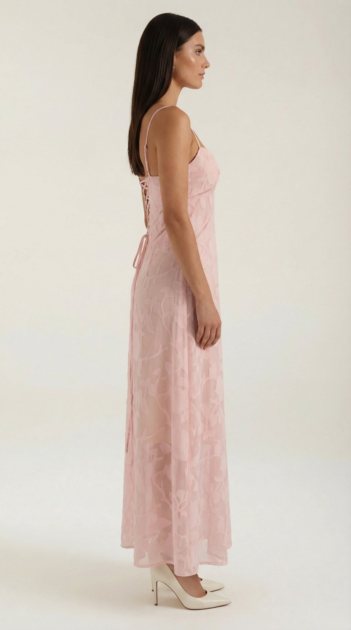 Romantic lace everyday maxi dress for women | Arabelle - 7