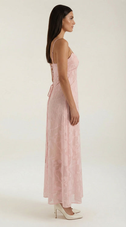 Romantic lace everyday maxi dress for women | Arabelle - 7
