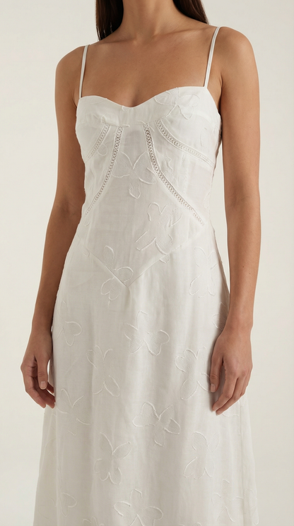 Romantic lace everyday maxi dress for women | Arabelle - 8
